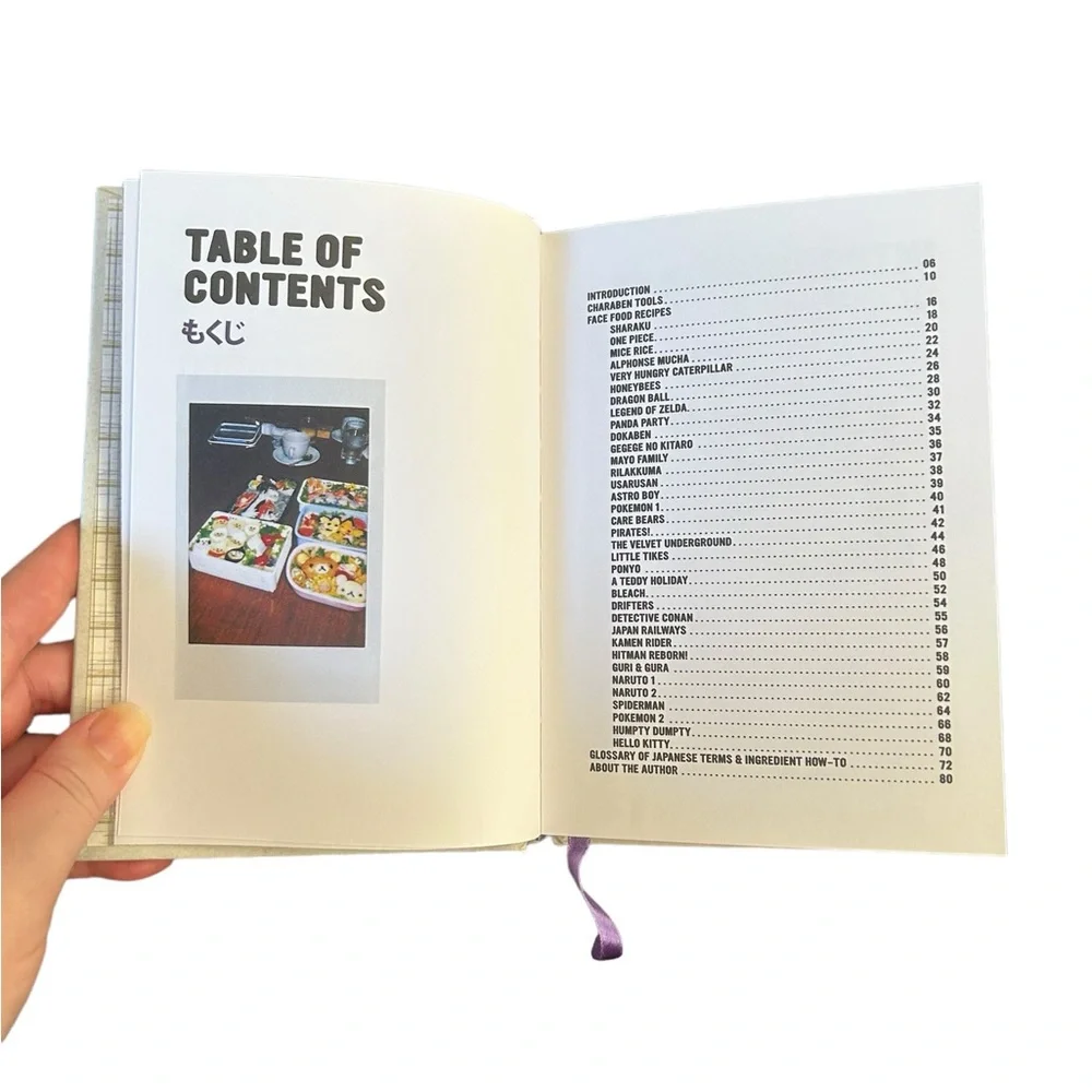 Face Food Recipes Cute Japanese Character Bento Box Book by Christopher Salyers